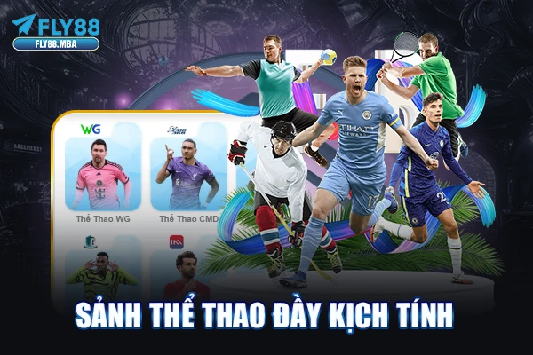 Sảnh thể thao đầy kịch tính Sảnh thể thao đầy kịch tính